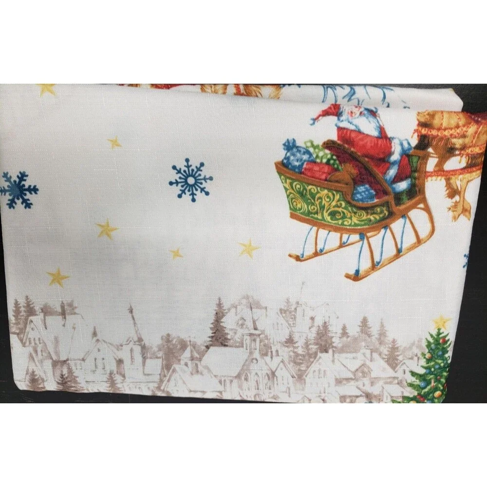 Printed Fabric Tablecloth,60